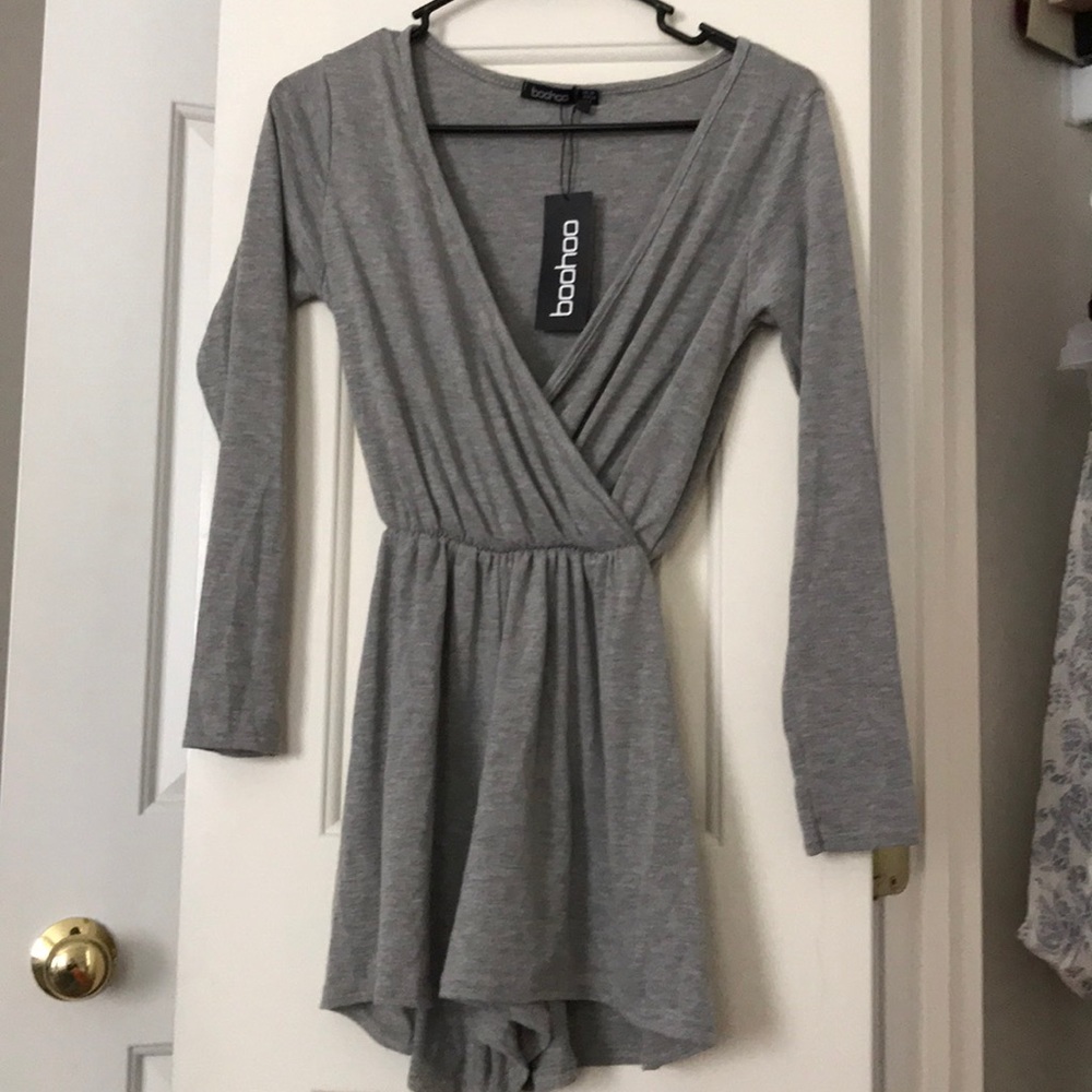 Grey romper
